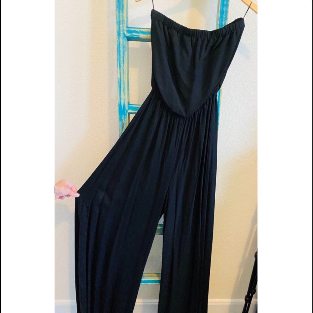🖤 BB Black strapless Jumpsuit - Picture 3 of 6